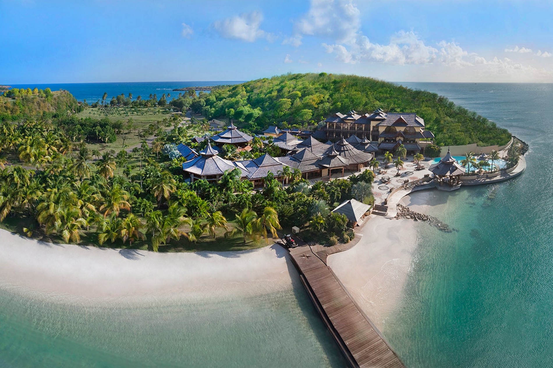 Stay at Calvigny Private Island Grenada luxury villas in Grenada